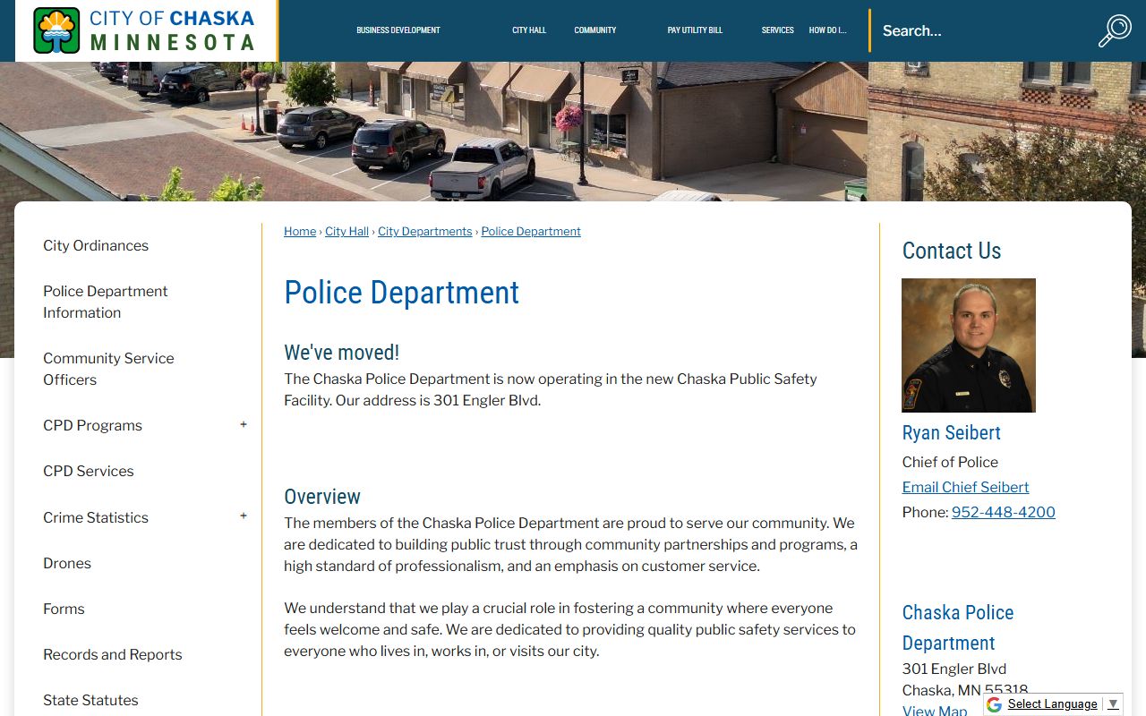Carver County arrest records and court charges Chaska Police Department